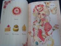 Girl meets Sweets+　早紀蔵/カラー＋モノクロイラスト/32ページ /ポストカード付き。