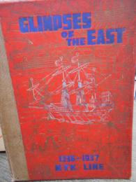 洋書　GRIMPSES　OF THE EAST 1936-37　N.Y.K Line
日本郵船　 当時のアジア諸国の英文観光紹介