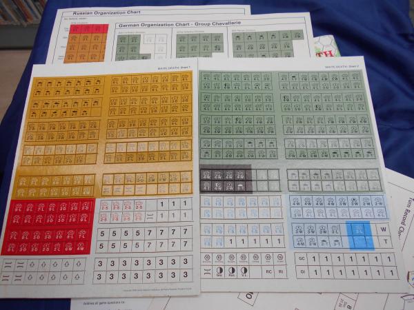 GDW 赤軍大反攻 日本語解説書付き ユニット未切断 ボードゲーム
