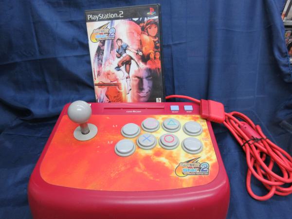 PS2用 CAPCOM VS SNK2 ソフト＋コントローラー(アスキースティック FT2 