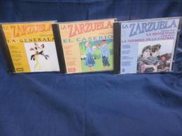 CD LA ZARZUELA  サルスエラ  3枚セット/アマデオ・ビベス/ルペルト・チャピ/ヘスース・グリーディ