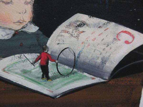 酒井駒子 個展記念リトグラフ 限定版 22/250 / 古本、中古本、古書籍の