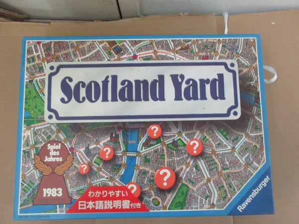 ボードゲーム　/スコットランドヤード (Scotland Yard)/ラベンスバーガー/コマ揃、地下鉄のチケット1枚欠。他揃/日本語説明書付き。