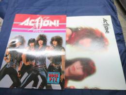 雑誌/ROCK PIX ACTION アクション　ポスター付き。
