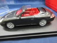  1/43 ミニカー MRコレクション/限定100台/ポルシェ 911 カレラ 4 カブリオレ/PORSCHE 911 Carrera 4 Cablio/黒色 Black