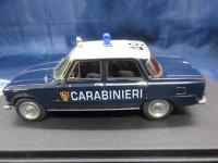1/43 ミニカー Look Smart アルファロメオ ジュリア　スーパー　カラビニエリ/Giulia Super Carabinieri/青/LS03/Blue White・ALFA　ROMEO