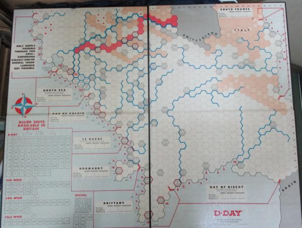 ボードゲーム/アバロンヒル/Dデイ作戦 第2版 (D-Day second