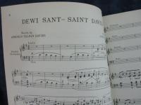 洋書　楽譜/アーウェル・ヒューズ/arwel huges/DEWI SANT SAINT DAVID/リコルディ/118P