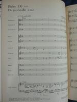 洋書　楽譜/ヤン・ディスマス・ゼレンカ/Jan Dismas Zelenka/ De Profundis d-Moll/40P