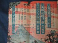 雑誌　探偵王　昭和28年4月号　表紙、裏表紙欠、表紙裏の作品　拳銃無情のページ欠/渓谷の銃声　桑田次郎/遊星スパイ団　山村正夫他