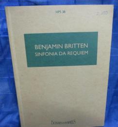 洋書　小型楽譜/ブリテン:シンフォニア・ダ・レクエイム /benjamin britten sinfonia da requiem