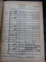 洋書 楽譜 ヴェルディ オテロ Verdi Otello Partitura