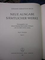 洋書楽譜/新バッハ全集 I/19 三位一体の祝日後、第9、第10日曜日のためのカンタータ/原典版/Marshall編(布装)
NBA I/19 Kantaten zum 9. und 10. Sonntag nach Trinitatis/Ln: Kritischer Bericht  独文