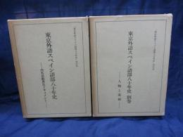 東京外語スペイン語部八十年史 :内外活動異色ドキュメント/別巻とも2冊揃