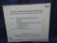CD/CD/ジャック・ティボー協奏曲集 Enesco Ansermet Monteux /WCD34 JACQUES THIBAUD & Great Conductors/WCD34