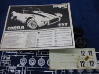 プラモデル MPC 1/16 COBRA 427 コブラ 427 パーツ一部組立済 / 古本