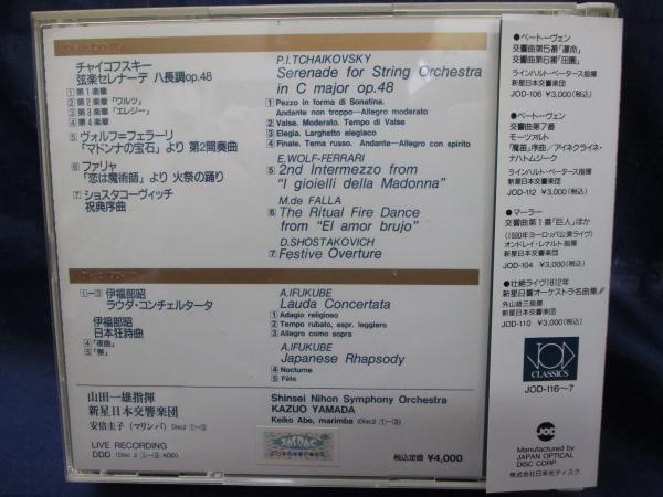 CD/2枚組/山田一雄の芸術/新星日本交響楽団/伊福部昭