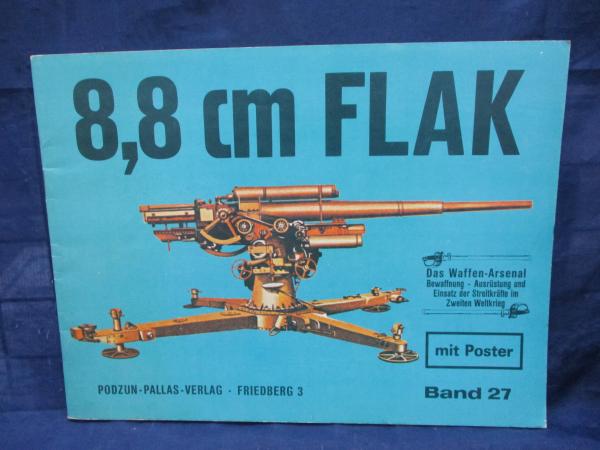 洋書/8,8cm FLAK/8.8 cm Flugabwehrkanone/ドイツ高射砲 / 古本、中古