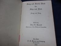 洋書/Song and Service Book for Ship and Field Army and Navy