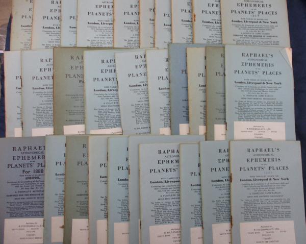 洋書/Raphael's Astronomical Ephemeris of the Planets' Places