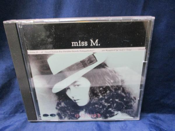 CD/中島みゆき/miss.M/品番 D35A0465/純金蒸着 限定ゴールドCD仕様