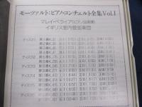 CD/ペライア/モーツァルト ピアノ・コンチェルト全集/CD6枚組。日本盤　日本語解説付き。