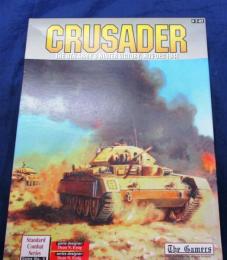 ボードゲーム/CRUSADER/ゲーマーズ/日本語訳ルールブック付/1941年アフリカ戦線　クルセーダー作戦/ユニット数未確認