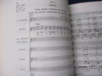 楽譜/オッフェンバック/地獄のオルフェ/ピアノ　ヴォーカル譜/一部日本語対訳書込み有/OFFENBACH /ORPHEE ENFERS