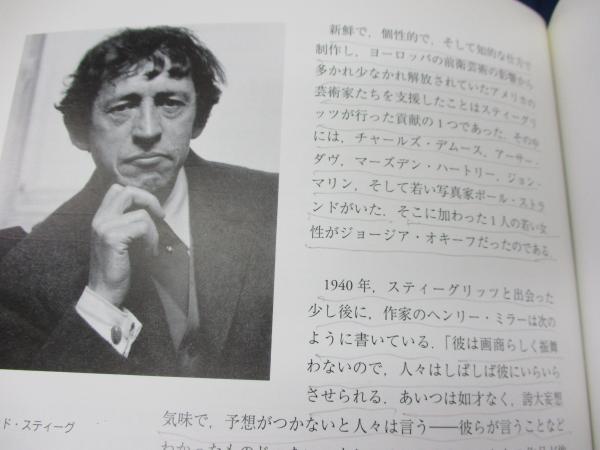 ジョージア・オキーフとアルフレッド・スティーグリッツ (岩波