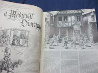 洋雑誌/ミリタリー ミニチュアフィギュア誌/campaigns 7号/1976年11 12月号/Millitary Miniatures
/a Medieval Diorama/1812 burning of the eagles/