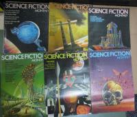 洋雑誌/SCIENCE FICTION MONTHLY/創刊号から12号まで揃/大きさ約縦40㎝×横28㎝/bruce penington 他
