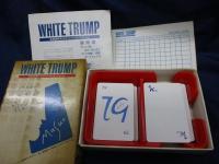 カードゲーム/池田満寿夫/ white trump/付属品揃/日本語解説付き/大きさ縦約17cm×横12.5cm/