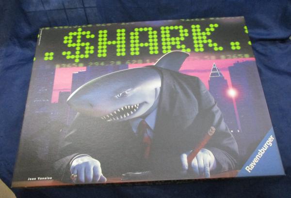 ボードゲーム/シャーク Shark/日本語説明書付き/カード、ビル未開封 