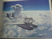 WITH THE AIR /小池繁夫 世界名機画集/冊子＋イラスト50枚揃