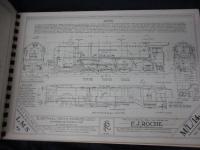 英文/4mm スケールの図面にみる蒸気機関車の歴史/HISTORIC LOCOMOTIVE DRAWING IN 4mm SCALE