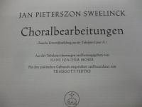 輸入楽譜/ヤン・ピーテルスゾーン・スウェーリンク/コラール編曲集/H.J.moser/
Jan Pieterszoon Sweelinck/choralbearbeitungen/大きさ縦約24cm×横約33cm