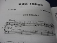 輸入楽譜/オルガン/レオン・ボエルマン/Heures mystiques 第１巻　Op.29/大きさ縦約28cm×横約19cm/104P 
