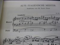 輸入楽譜/オルガン/alte italienische meister/59P/PETERS/大きさ縦約30cm×横約23cm/