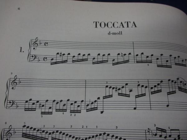 輸入楽譜/バッハ/原典版/トッカータ集 BWV 910-916/Toccaten