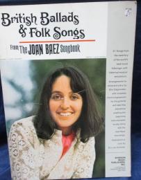 洋書/ジョーン・バエズが歌った英国フォークソング集/British Ballads & Folk Songs from the joan baez/ 64P/大きさ縦約28cm×横約20cm/