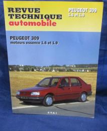 洋雑誌/仏文/プジョー 309/整備書/revue technique automobile/Peugeot 309 1.6et 1.9