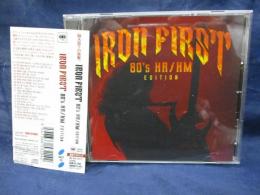 CD/IRON FIRST/８０年代ヘヴィーメタル・ハードロックのコンピレーション/