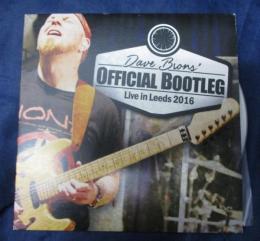 DVD-R/Dave Brons/OFFICIAL BOOTLEG:　LIVE IN LEEDS 2016 