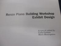 洋書/伊文/レンゾ・ピアノ・ビルディング ワークショップ/展示デザイン/renzo piano building exhibit design