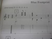 ギタースコア/Claus Boesser-Ferrari/Biue-Footprint/TAB譜付 48P/