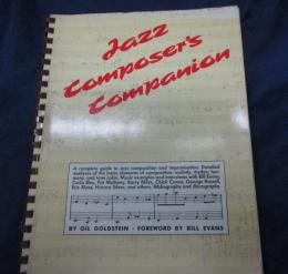 洋書/音楽書/ジャズ作曲家の手引き/ギル・ゴールドスタイン/Jazz Composer's Companion 
序文　ビル・エヴァンス/1981年旧版
