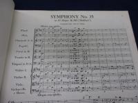 輸入楽譜/総譜/モーツァルト/LATER SYMPHONIES　NO.35-41/DOVER/大きさ縦約32cm×横約24cm/469P
