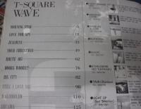 バンドスコア/T・スクェア WAVE・ウェーブ/タブ譜楽譜/T-SQUARE