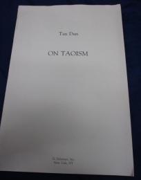 輸入楽譜/総譜/譚盾/Tan　Dun/ON TAOISM/タオイズム/Schimer/27P/大きさ縦約41cm×横約28cm
