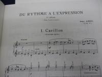 輸入楽譜/ピアノ譜/アプシル/ETUDES/Du rythme a L'expresstion 第１巻/２冊セット/大きさ縦約30cm×横約23cm
